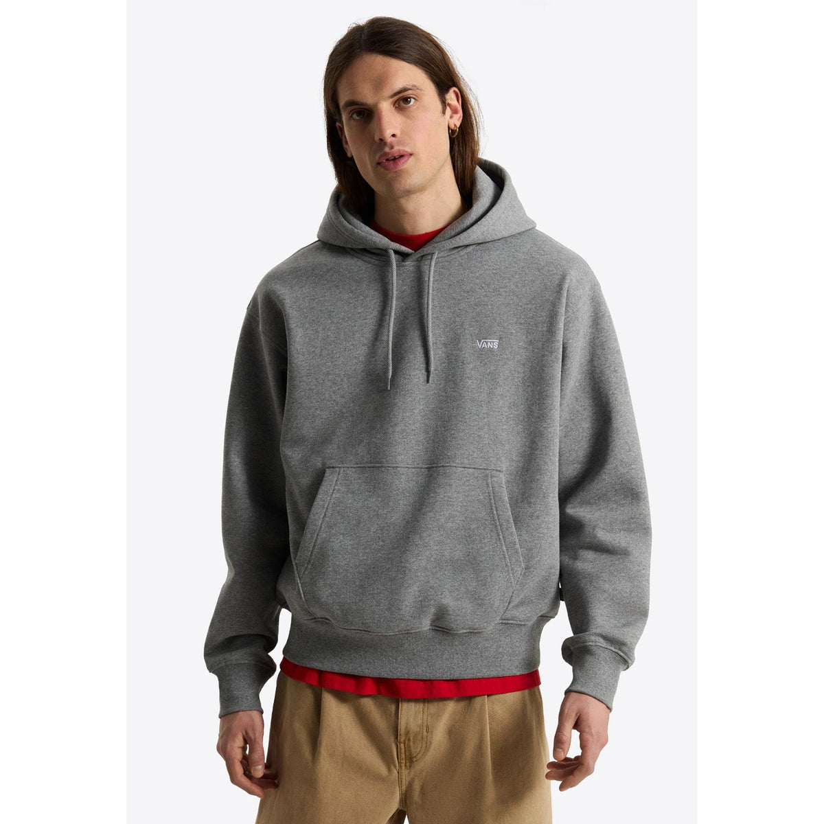 Vans — Sweat à capuche VN0010G802F1 gris homme