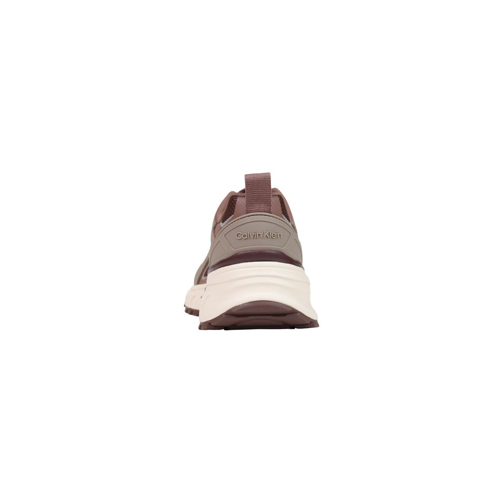 Calvin Klein — Baskets marron femme — vue 4