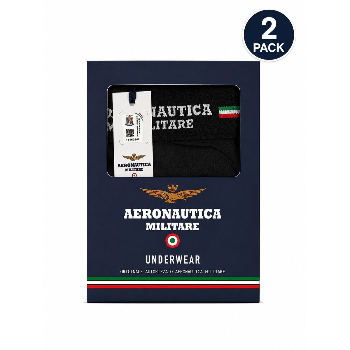 Aeronautica Militare — Men's boxer shorts SCOBX001J508 — view 3