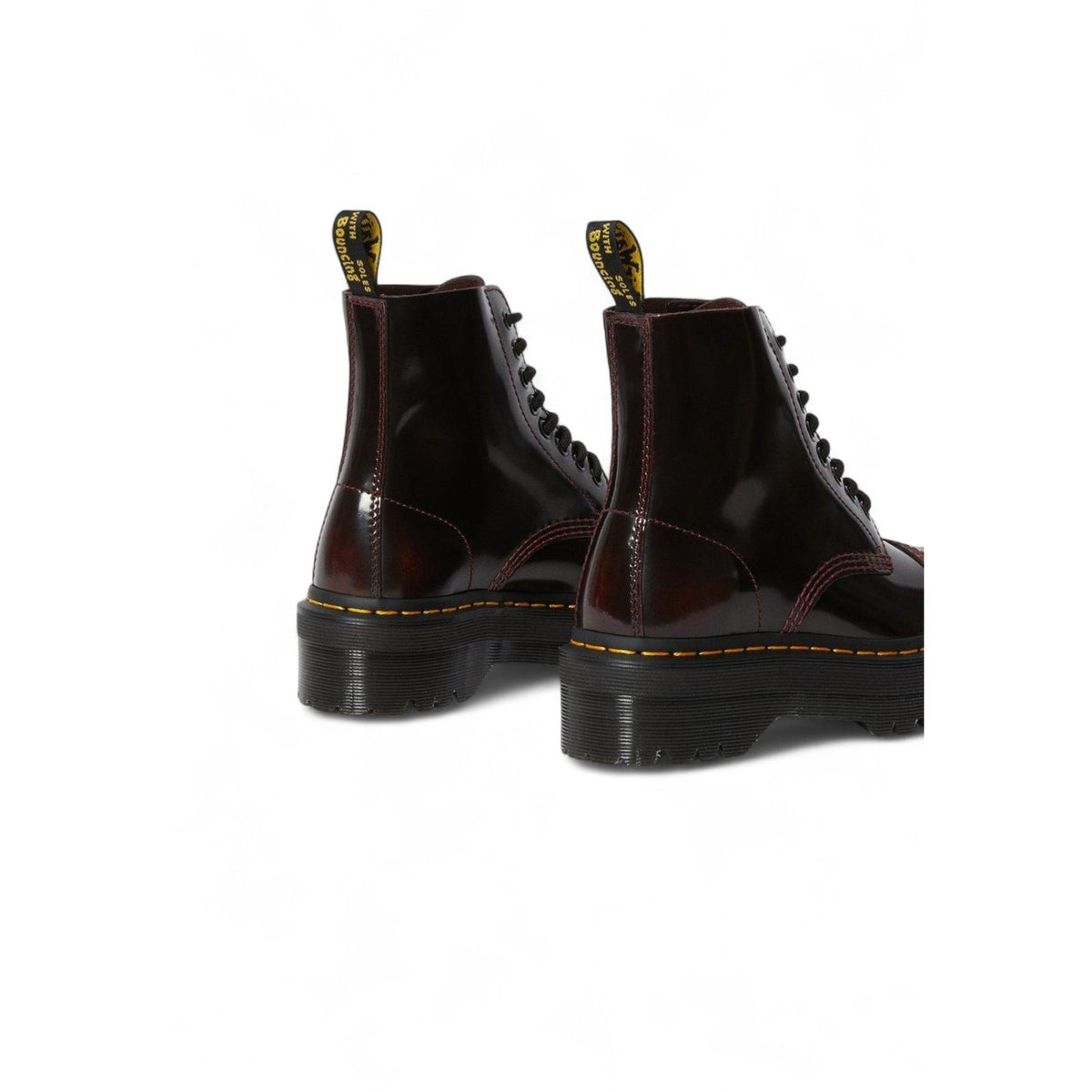 Dr. Martens — Boots ref. 25233600 in burgundy leather woman — view 5