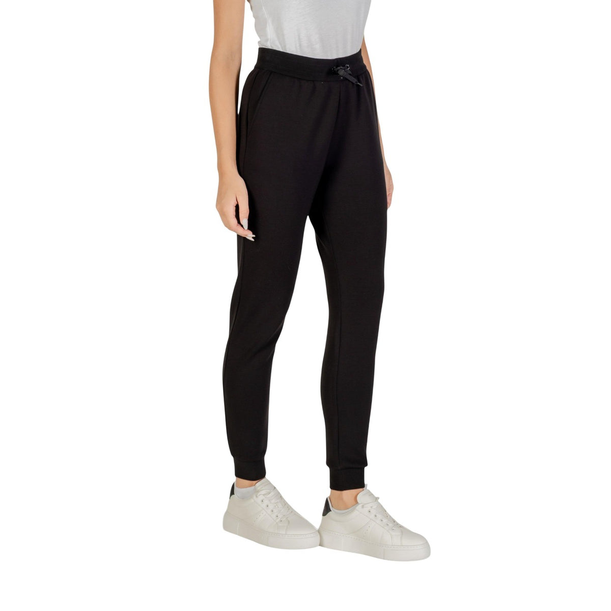 Armani Exchange — Stretchhose XW000828 Damen schwarz — Ansicht 4