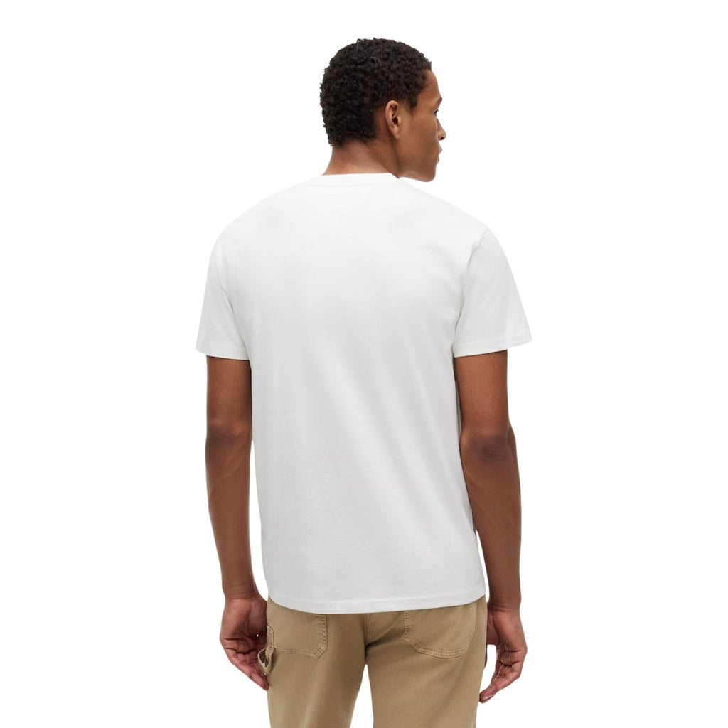 Tommy Jeans — Men’s white organic cotton t-shirt — view 2