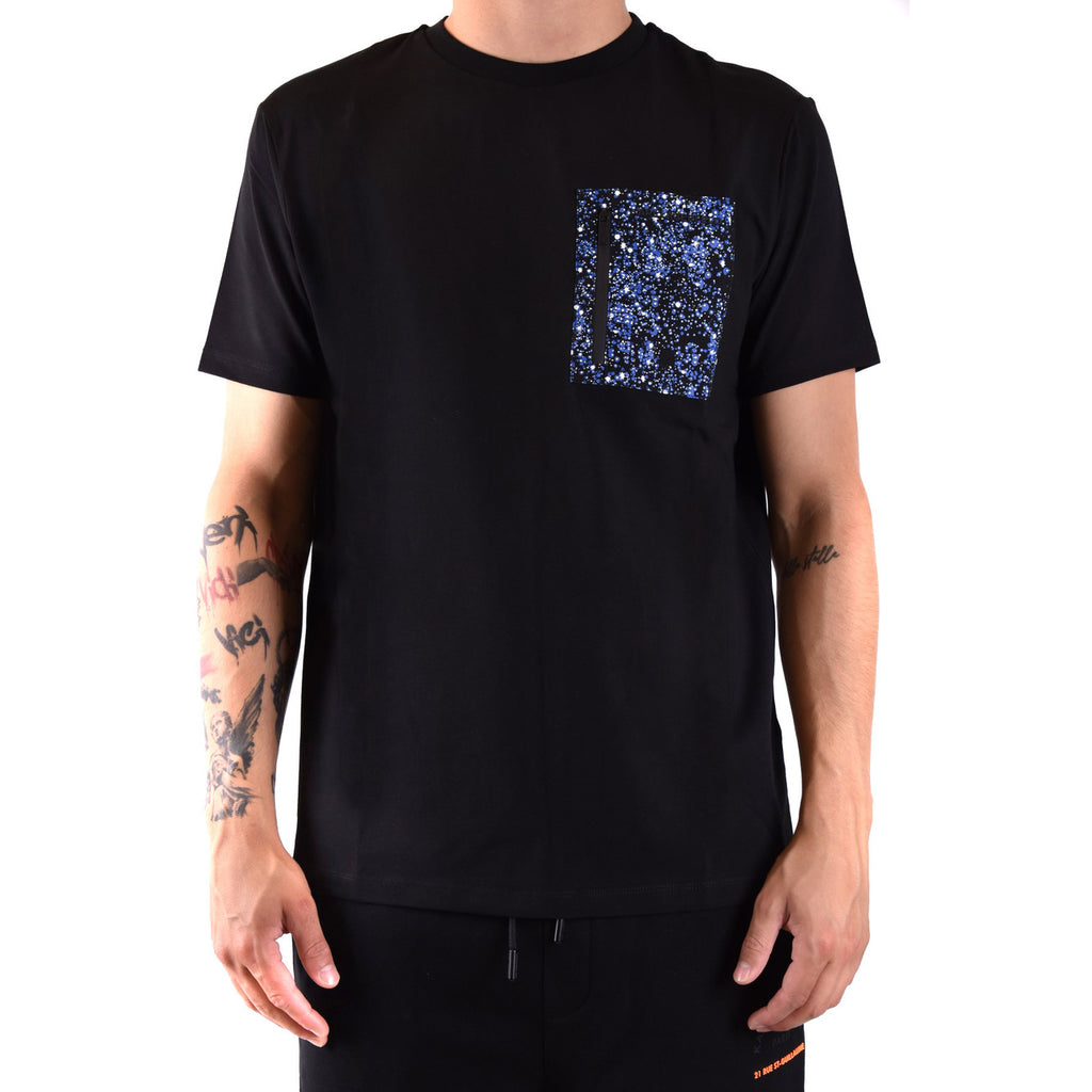 Karl Lagerfeld — T-shirt réf. B_44532 noir homme — vue 3