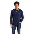 Armani Exchange — Men's long-sleeved polo shirt XM003427 blue
