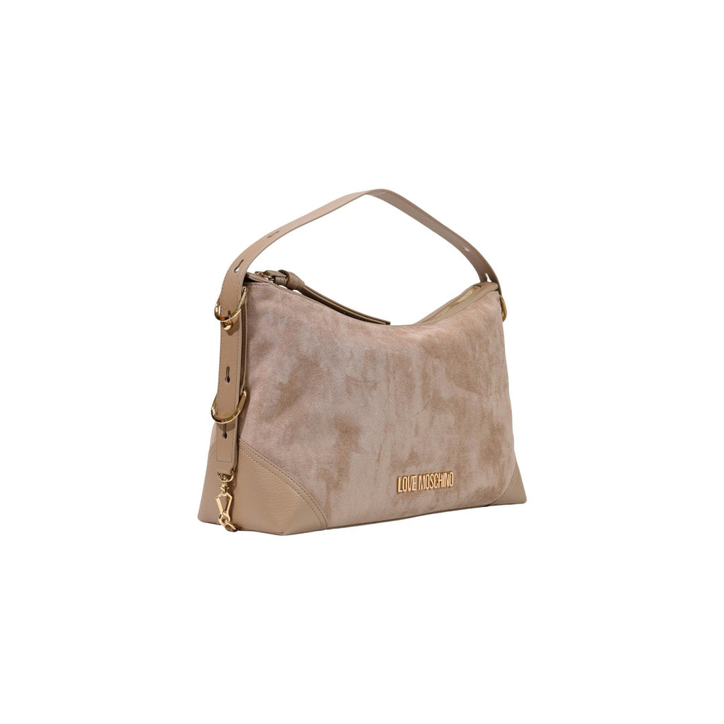 Love Moschino — Beige Handtasche 10 × 25 × 10 cm Damen — Ansicht 2