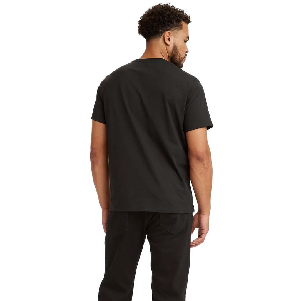 Levi’s — Men’s black graphic t-shirt — view 2