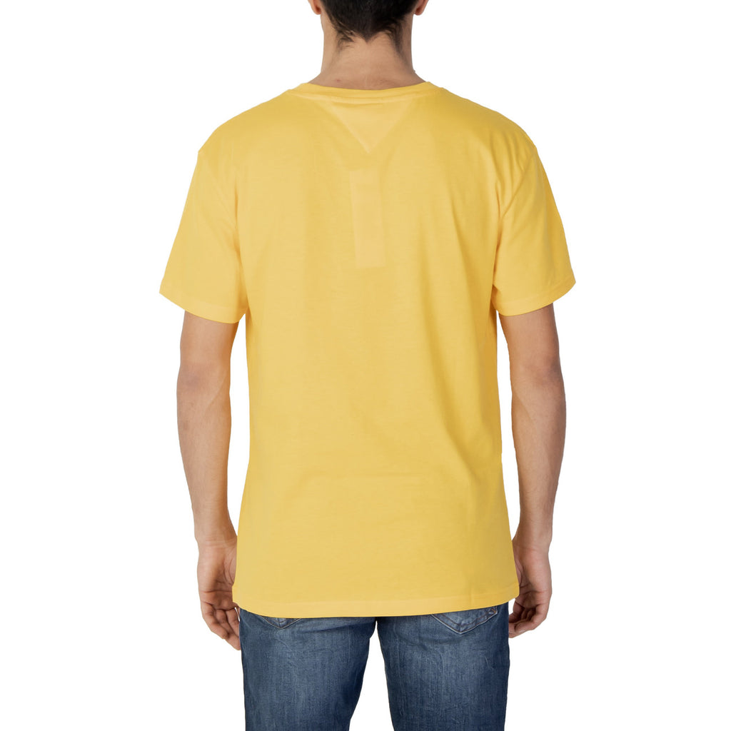 Tommy Jeans — WH7_101843135_GIALLO yellow men’s t-shirt — view 2