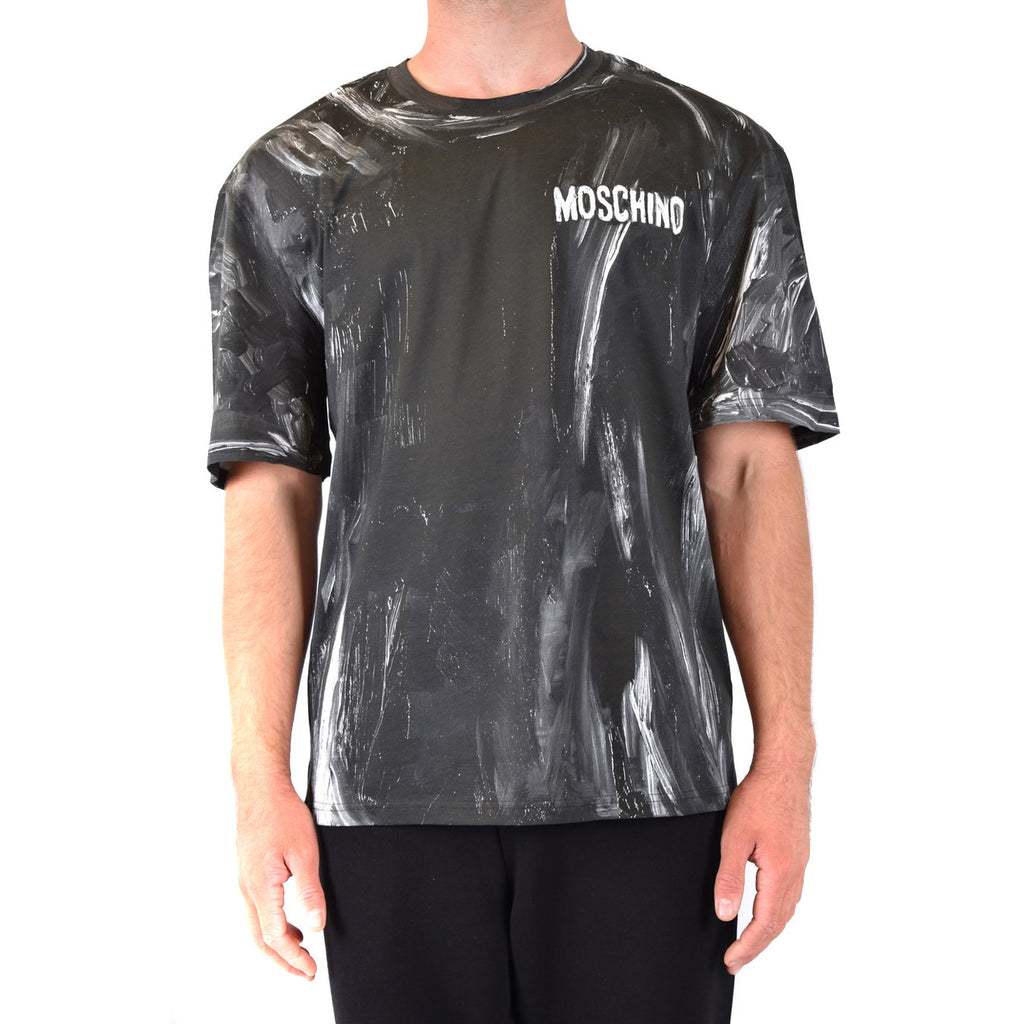 Moschino — Men’s black cotton t-shirt