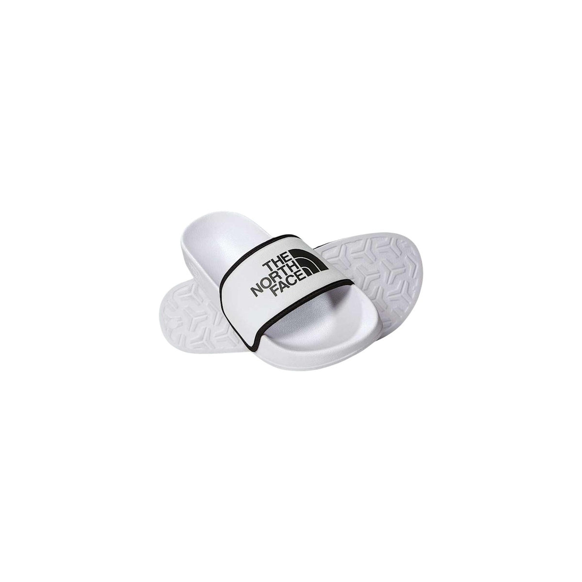 The North Face — Claquettes Base Camp Slides III blanches homme — vue 2