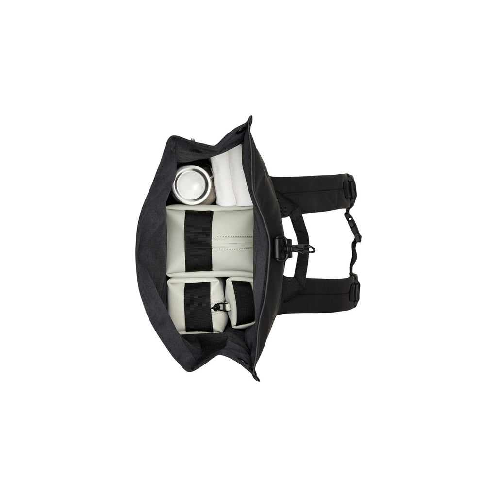Rains — Rolltop Rucksack gray unisex — view 4