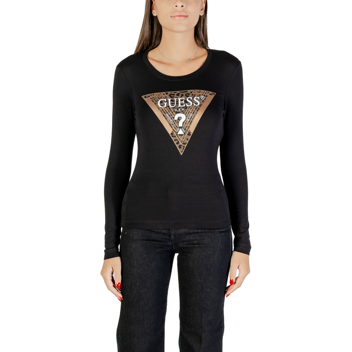 Guess — T-shirt W5bi75 J1314 woman — view 6