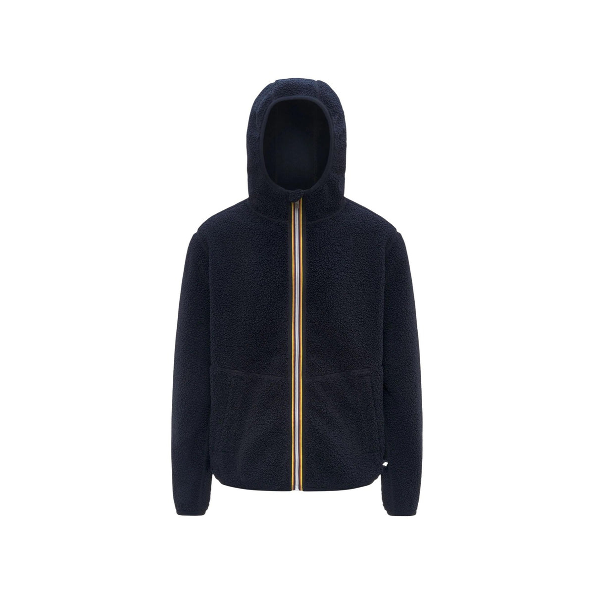 Kway — Veste à capuche JACK SHERPA POLAR DOUBLE bleu homme — vue 5