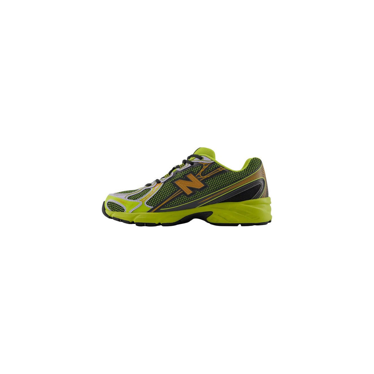 New Balance — Baskets 740 U74099S noires homme — vue 2