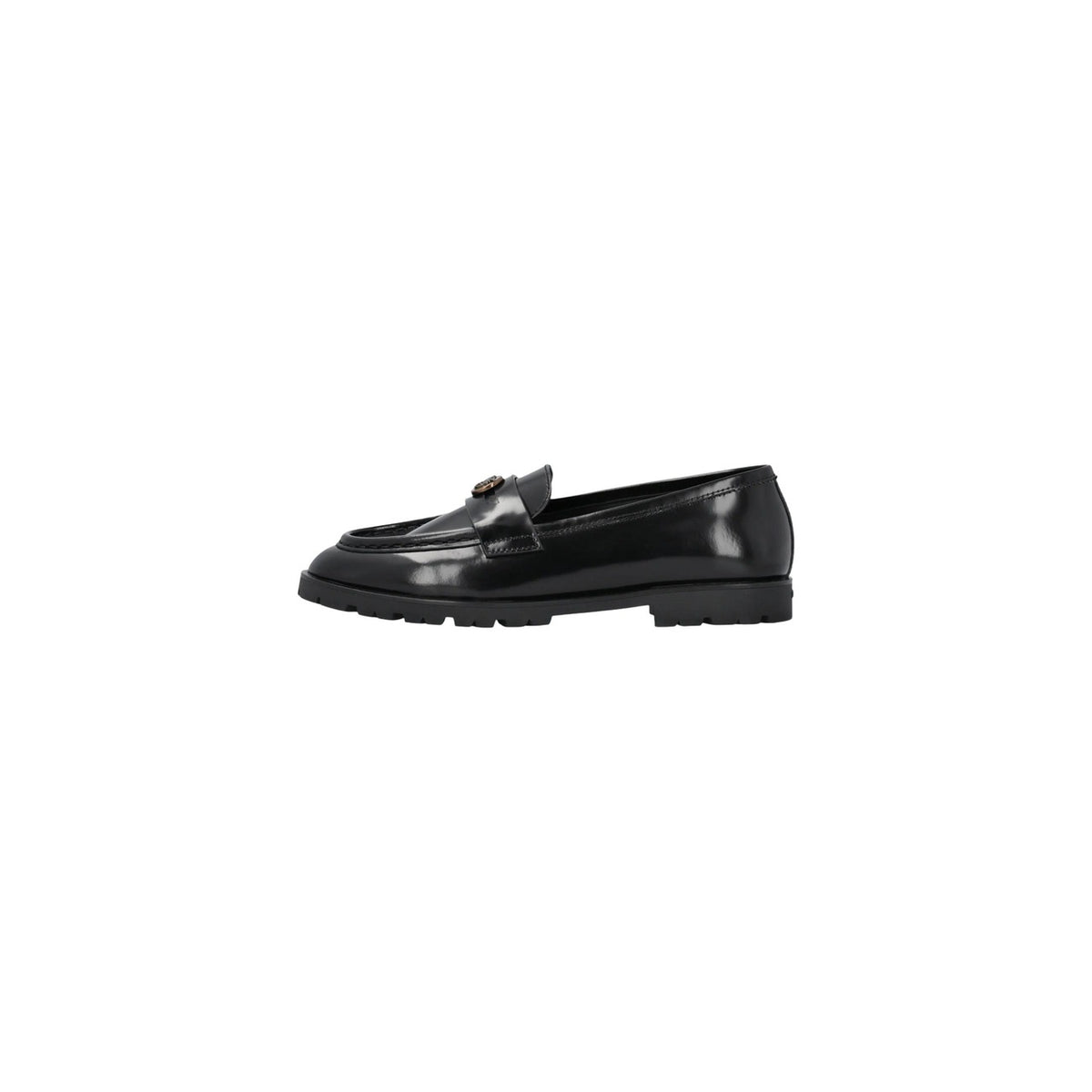 Pinko — Nora 07 low shoes in black leather for women — view 5
