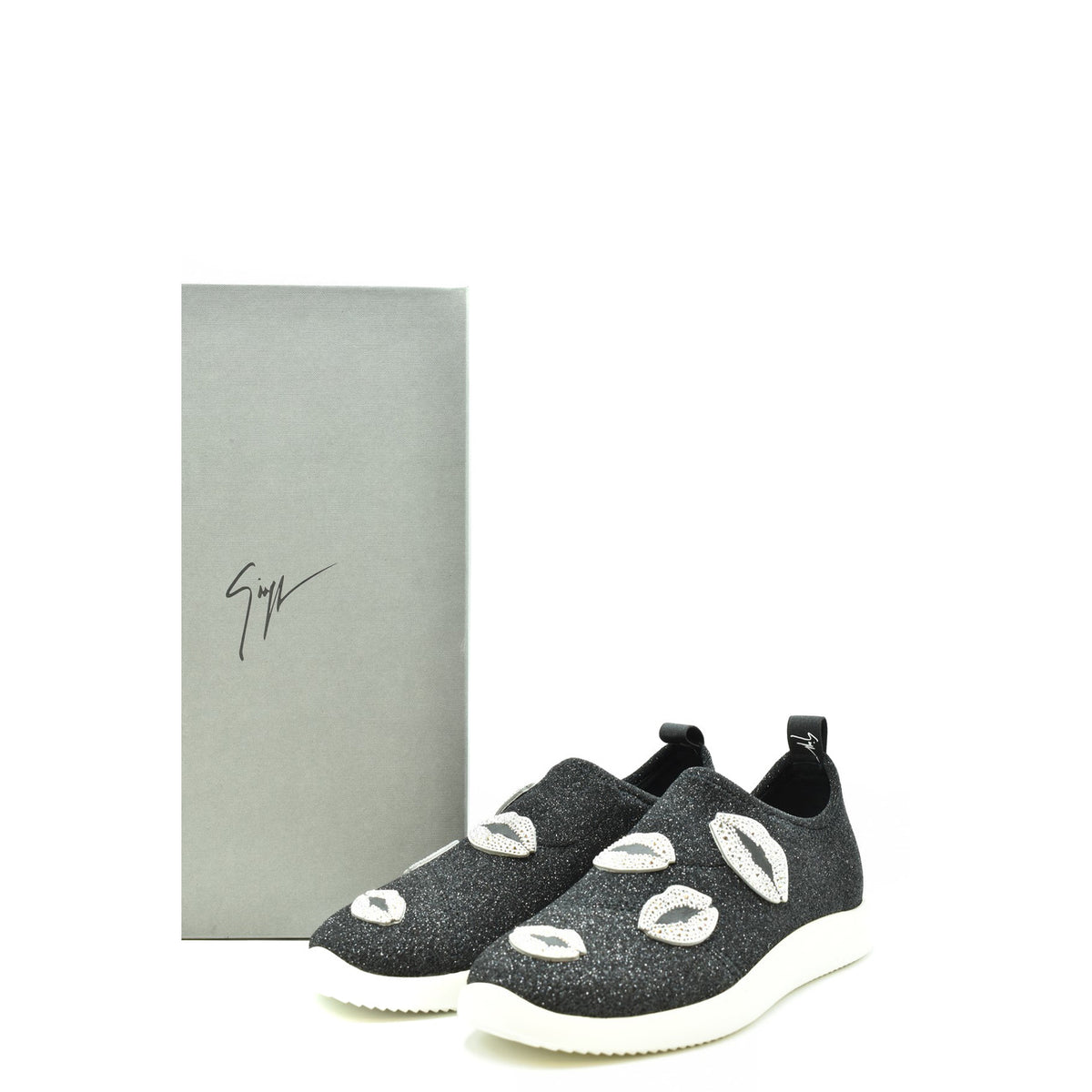Giuseppe Zanotti — Baskets B_41370 noir femme — vue 5