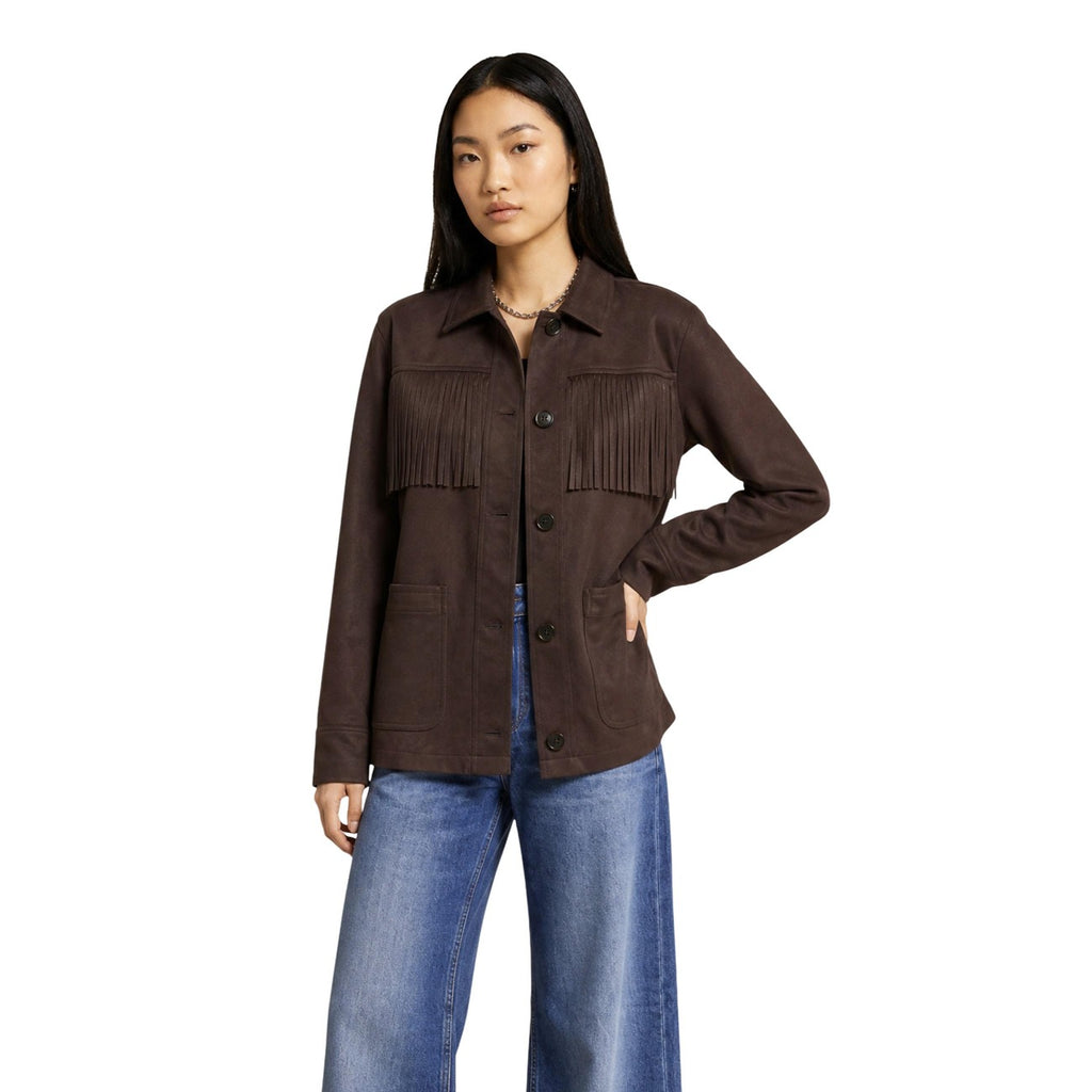 Only — Veste ONLCAROLINA marron femme