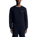 Lyle & Scott — Men's blue round-neck cotton sweatshirt