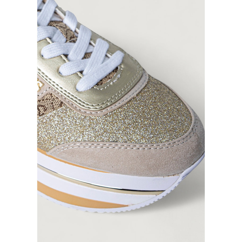 Guess — Women's Fl5hns Fal12 sneakers - beige color — view 4