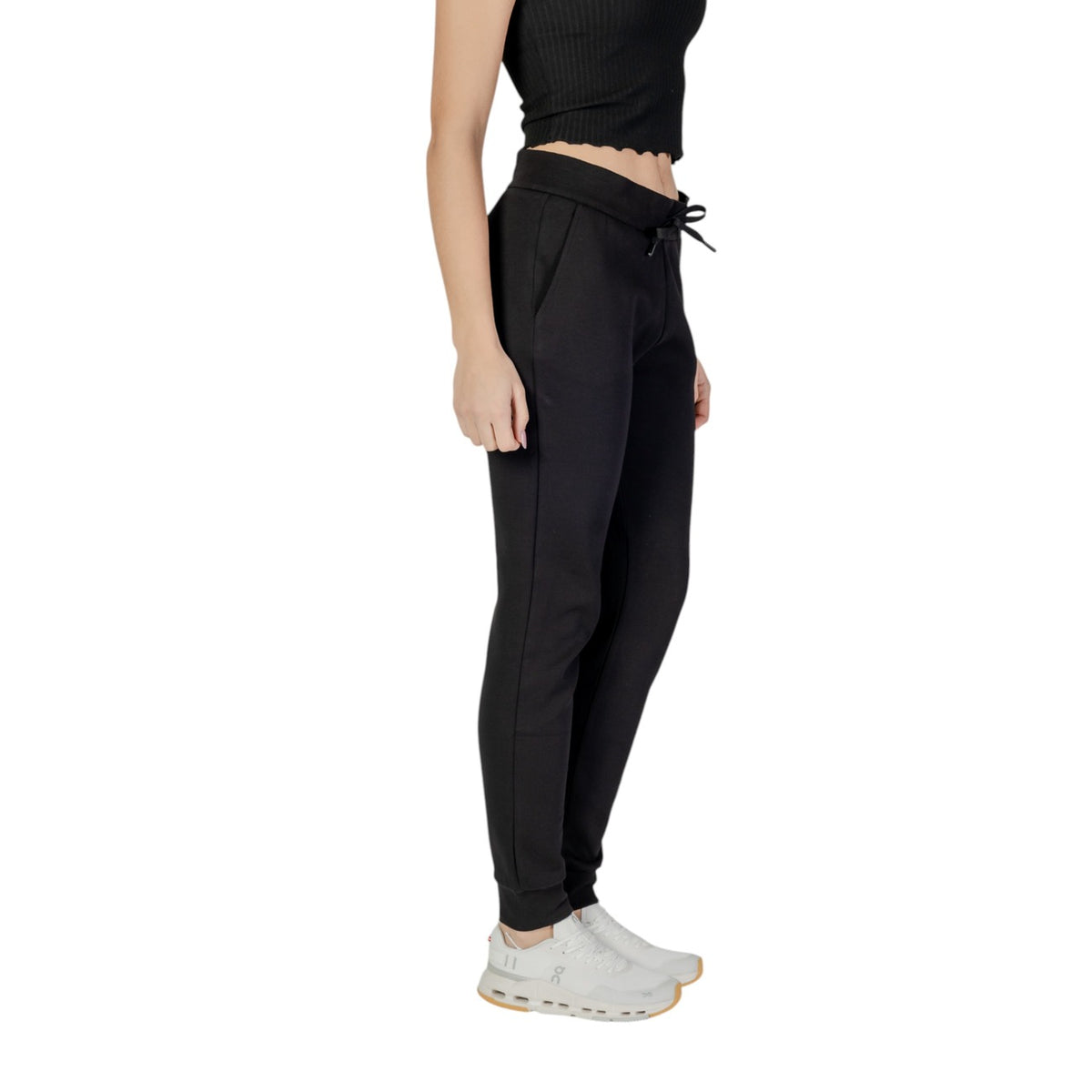 Armani Exchange — Zwarte damesbroek XW000824 — afbeelding 4