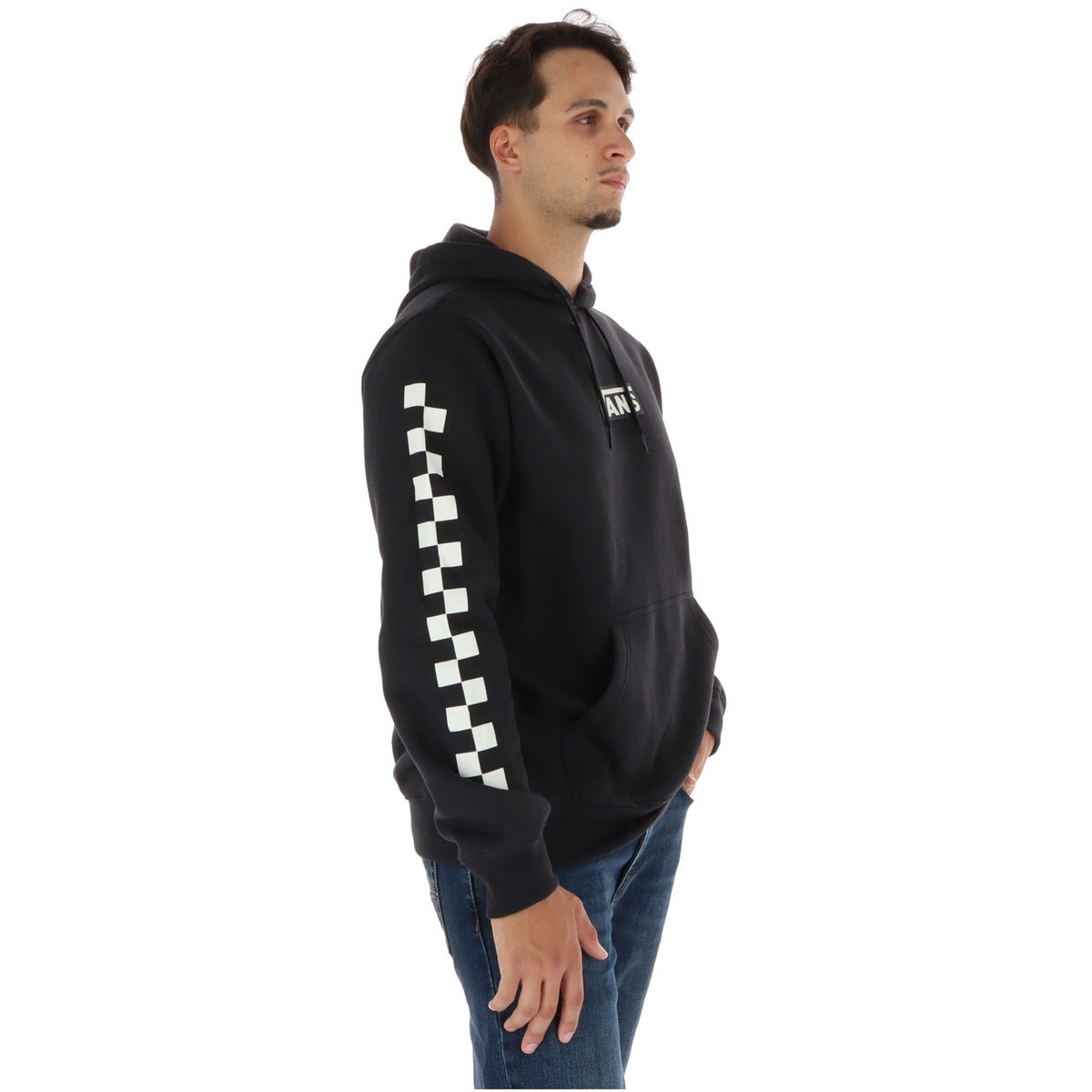 Vans — Sweat à capuche VN000S0JBLK1 noir homme — vue 3