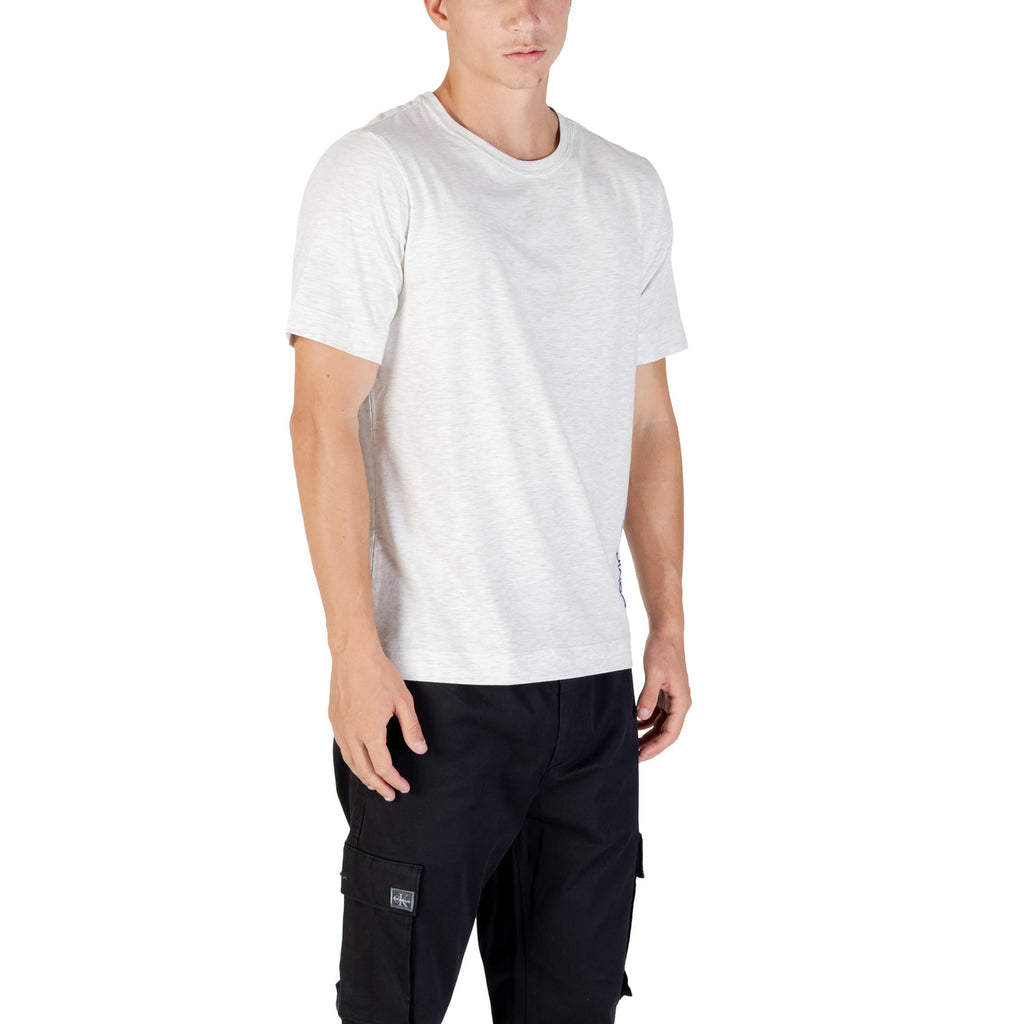 Calvin Klein Sport — Men’s gray printed t-shirt — view 3