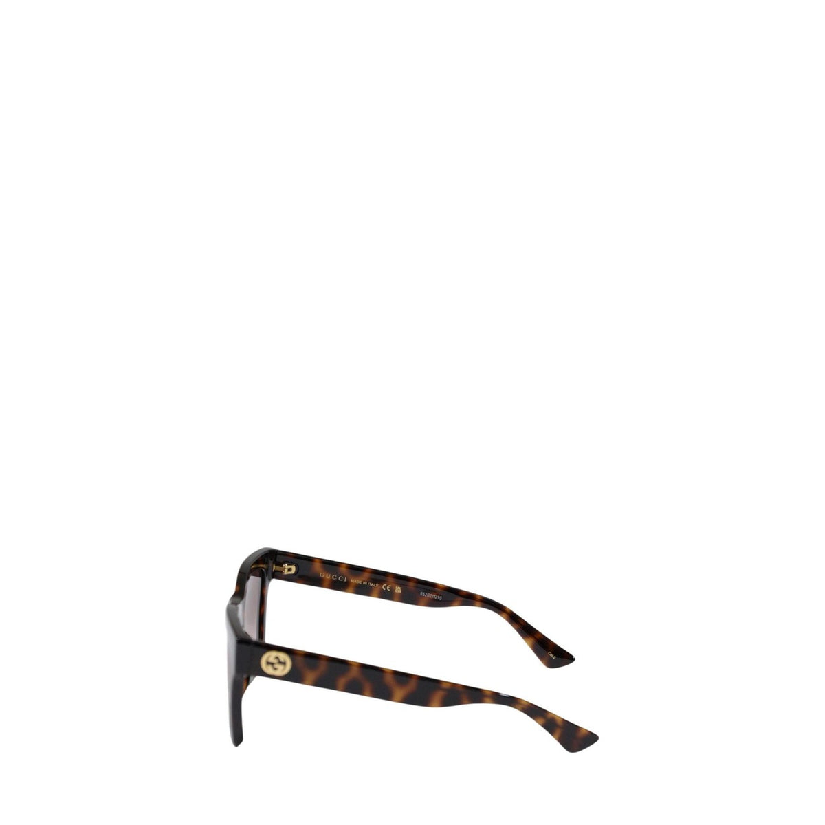 Gucci — Lunettes de soleil marron femme — vue 4