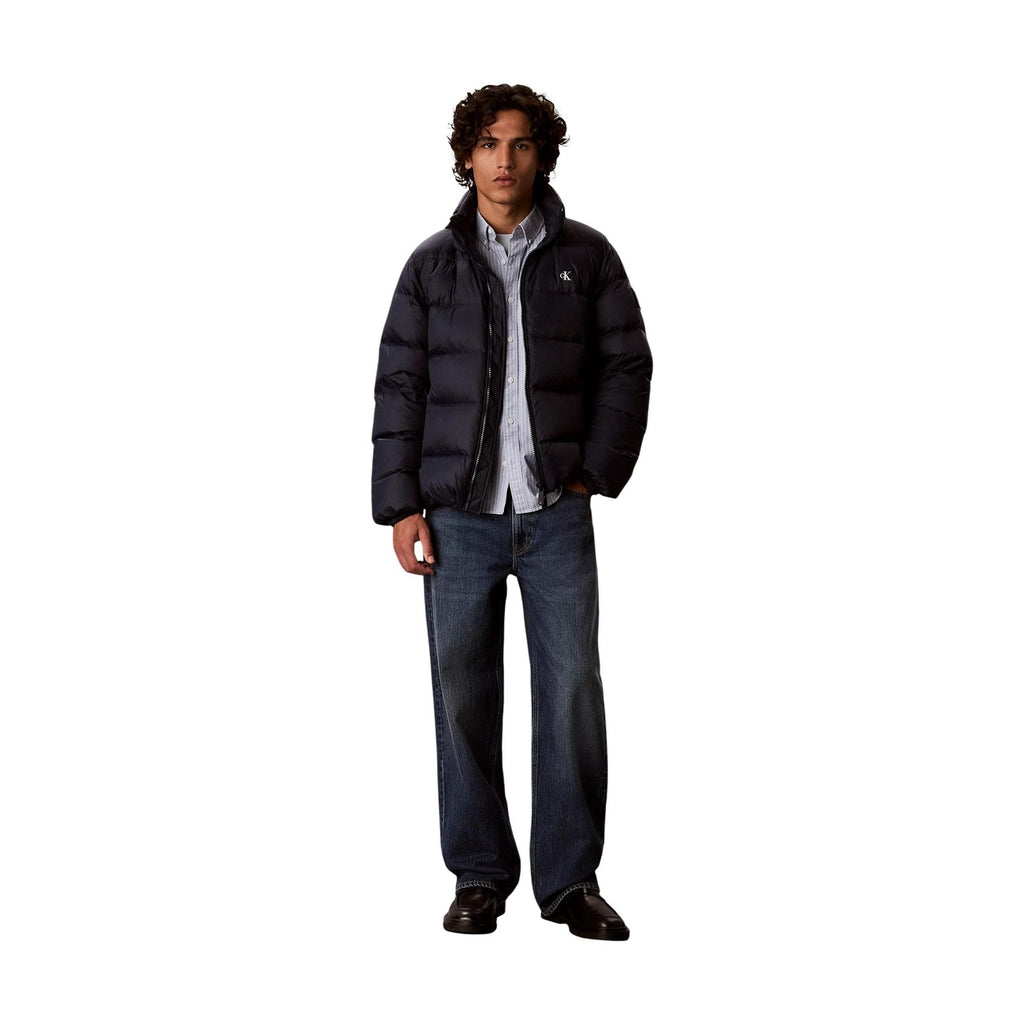 Calvin Klein Jeans — Veste à capuche Bleue homme — vue 3