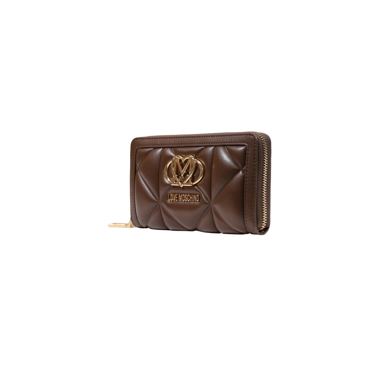 Love Moschino — Brown wallet 18 × 10 × 2 cm women — view 3