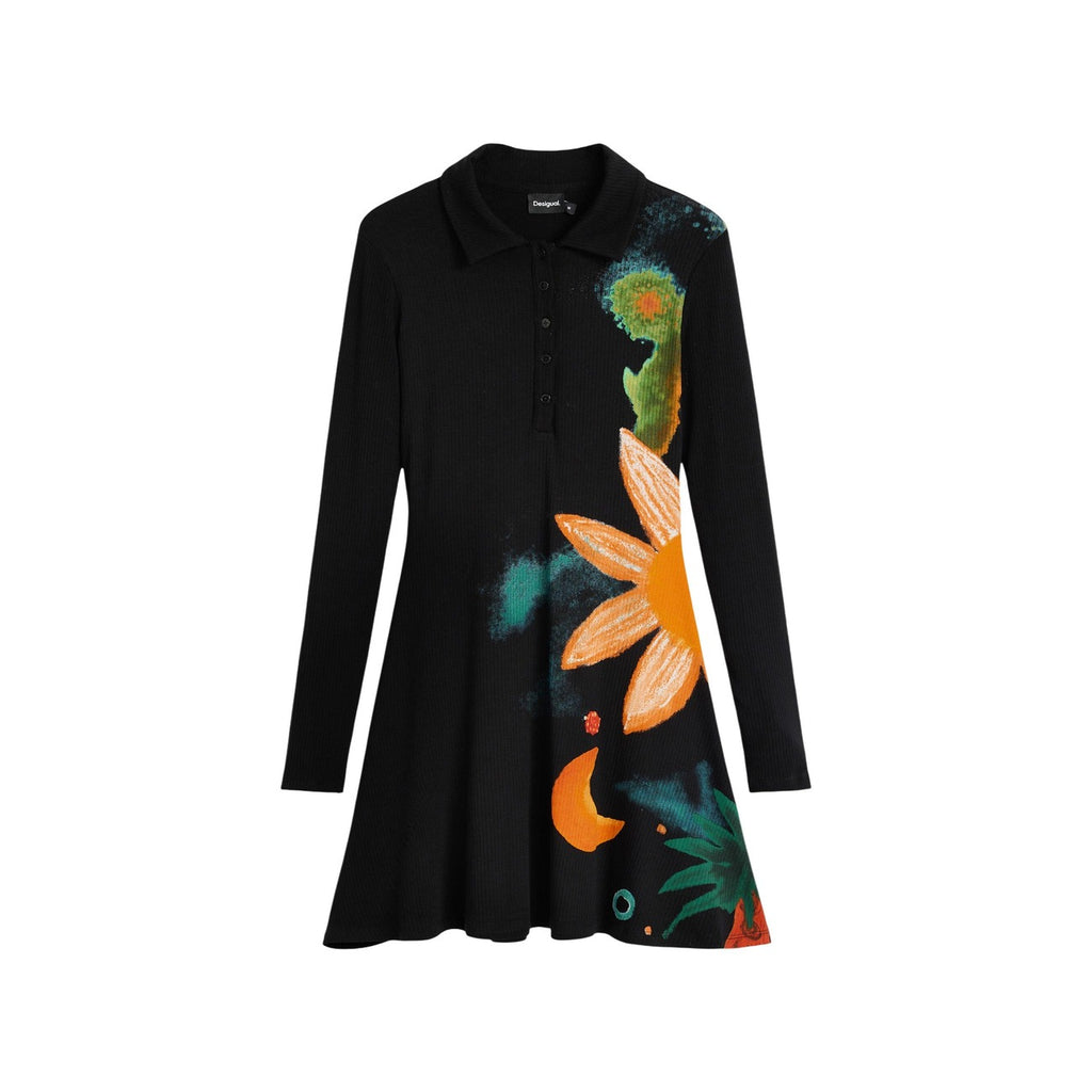 Desigual — Women's black Edinburgh dress — view 5