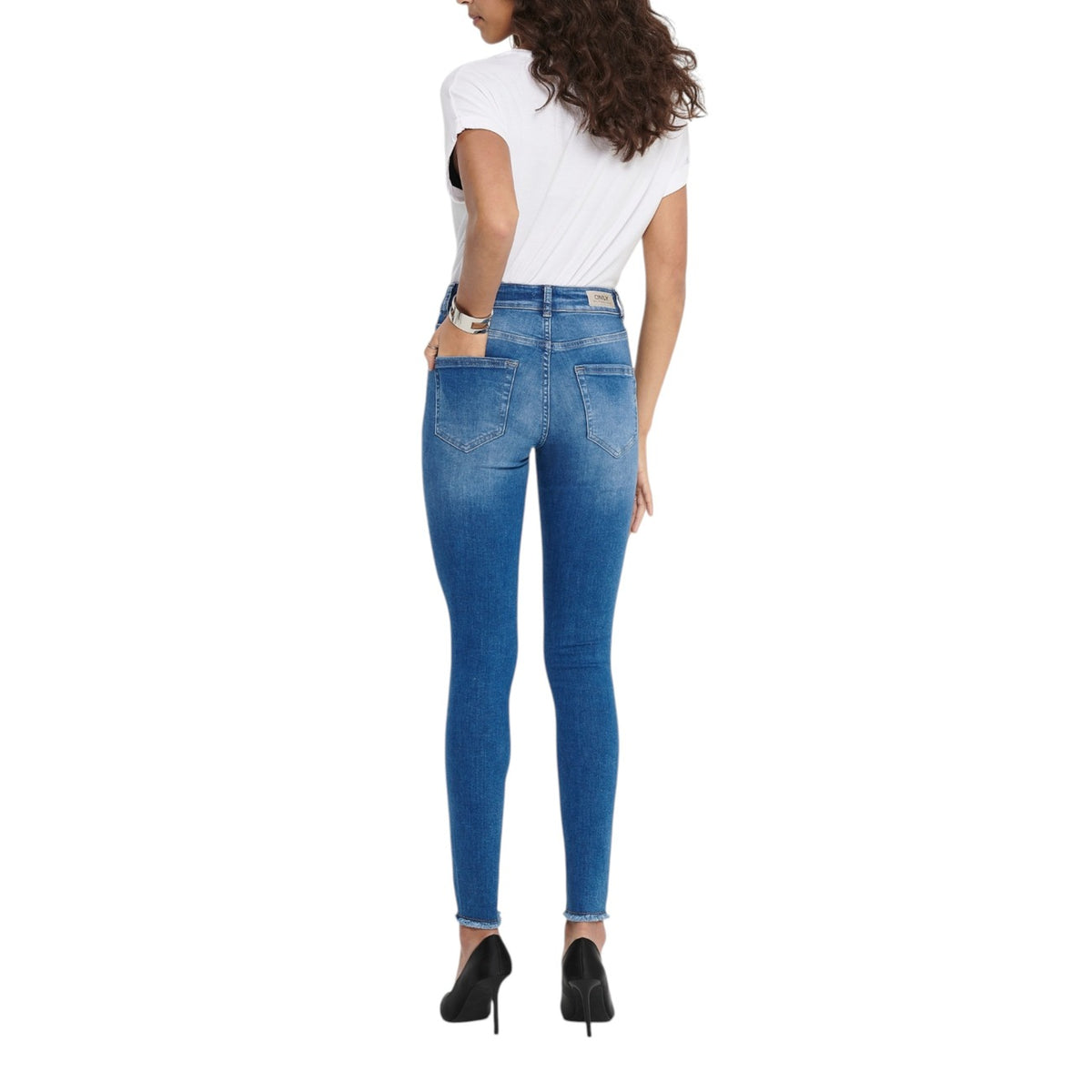 Only — Jean réf. 15195681 bleu femme — vue 4