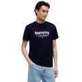 Tommy Jeans — Men's blue organic cotton t-shirt