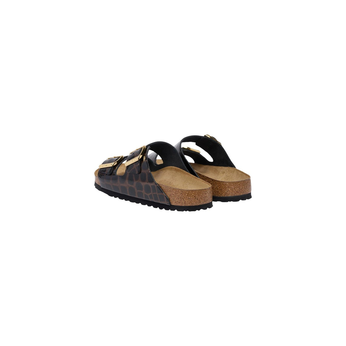 Birkenstock — Arizona Emboss Animal noires femme — vue 3