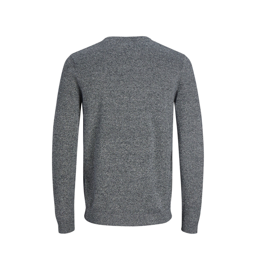 Jack & Jones — Essential Basic marineblauer Herrenpullover — Ansicht 2