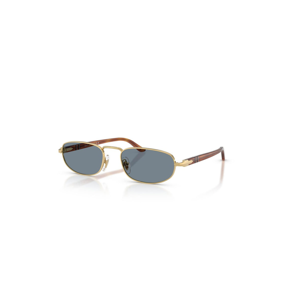 Persol — Lunettes de soleil doré homme — vue 3