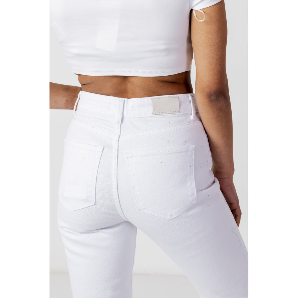 Only — Jeans Art.-Nr. 15292435 weiß für Damen — Ansicht 4