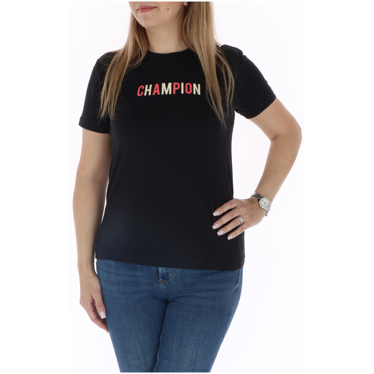 Champion — Bedrucktes T-Shirt für Damen 115993 — Ansicht 4