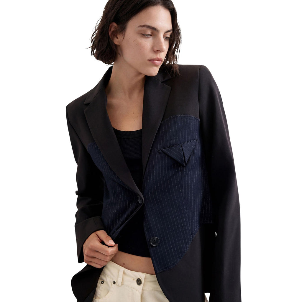 Desigual — Jacke Wave Diplo blau für Damen — Ansicht 3