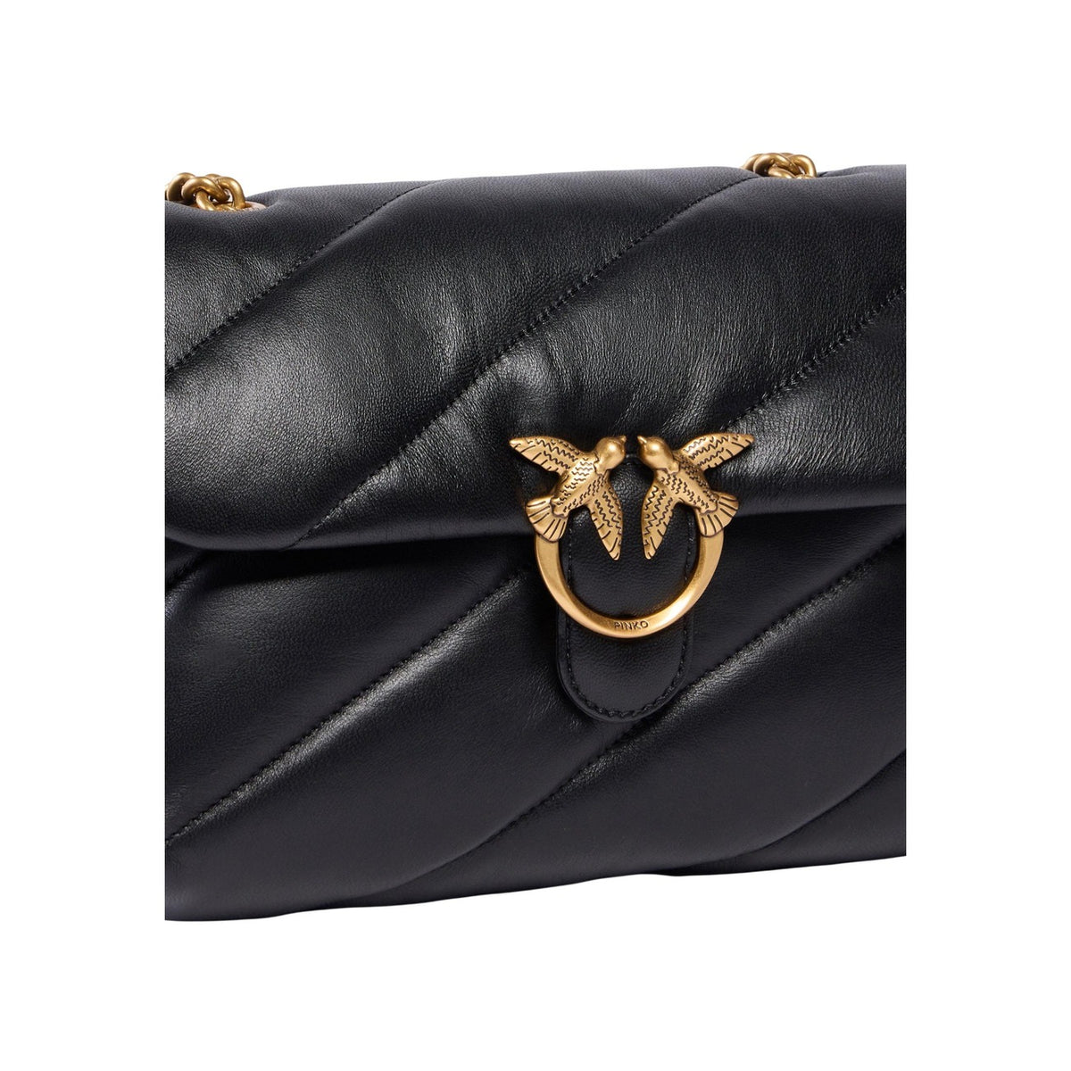 Pinko — Love Puff Classic Small-tas zwart dames — afbeelding 4