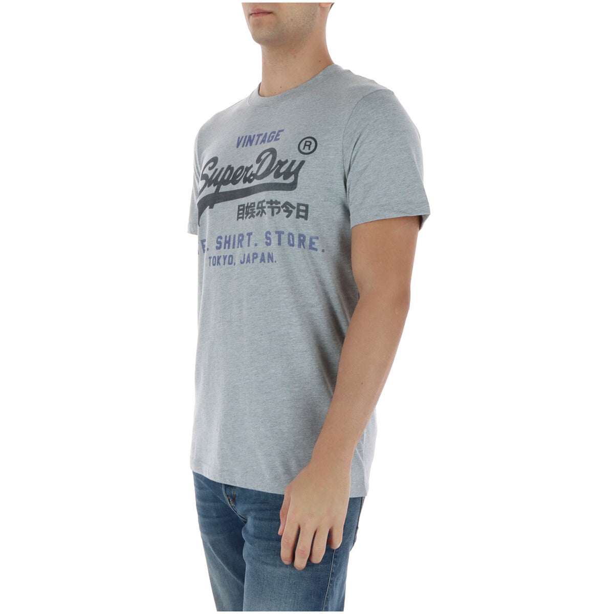 Superdry — T-shirt M1012216A heren — afbeelding 3