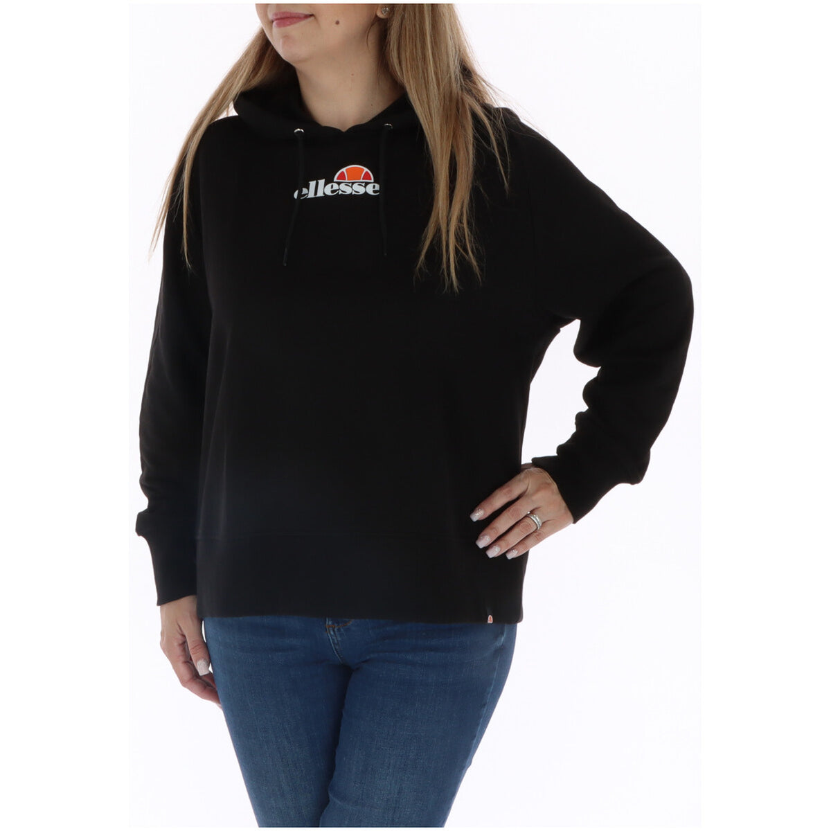 Ellesse — Sweat à capuche EHW903C03 noir femme