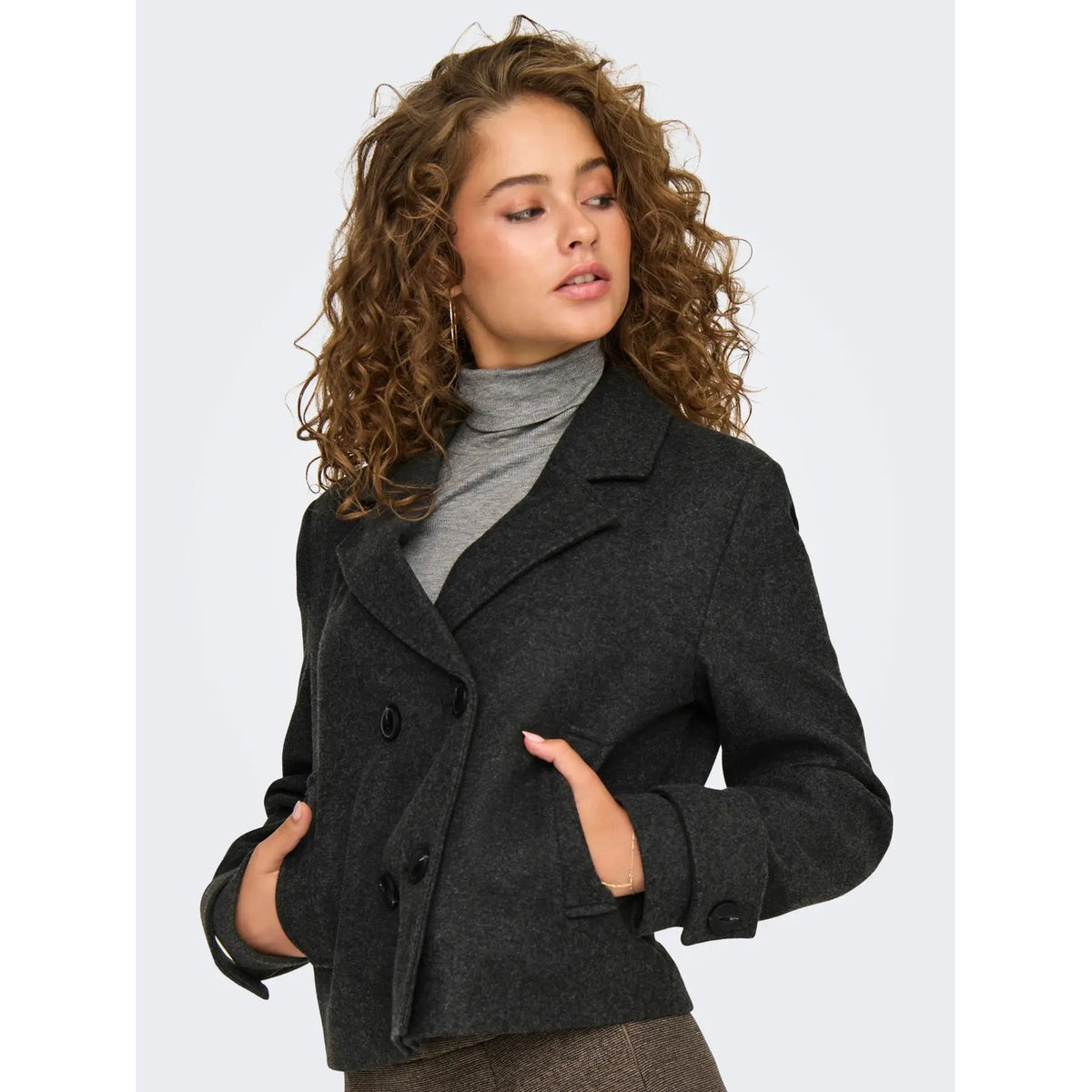 Only — Manteau court ONLFREJA femme — vue 3