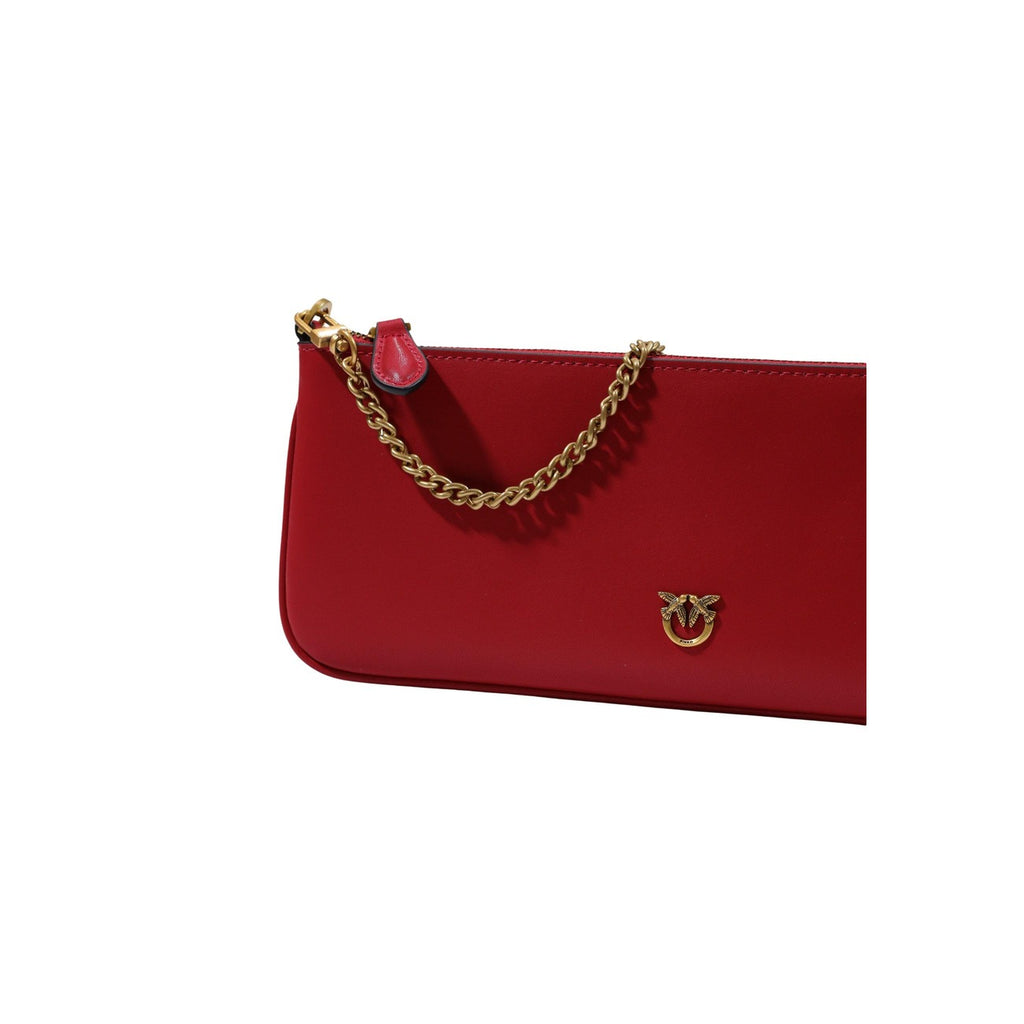 Pinko — Portefeuille New Horizontal Flat Vitello Se en cuir femme — vue 4