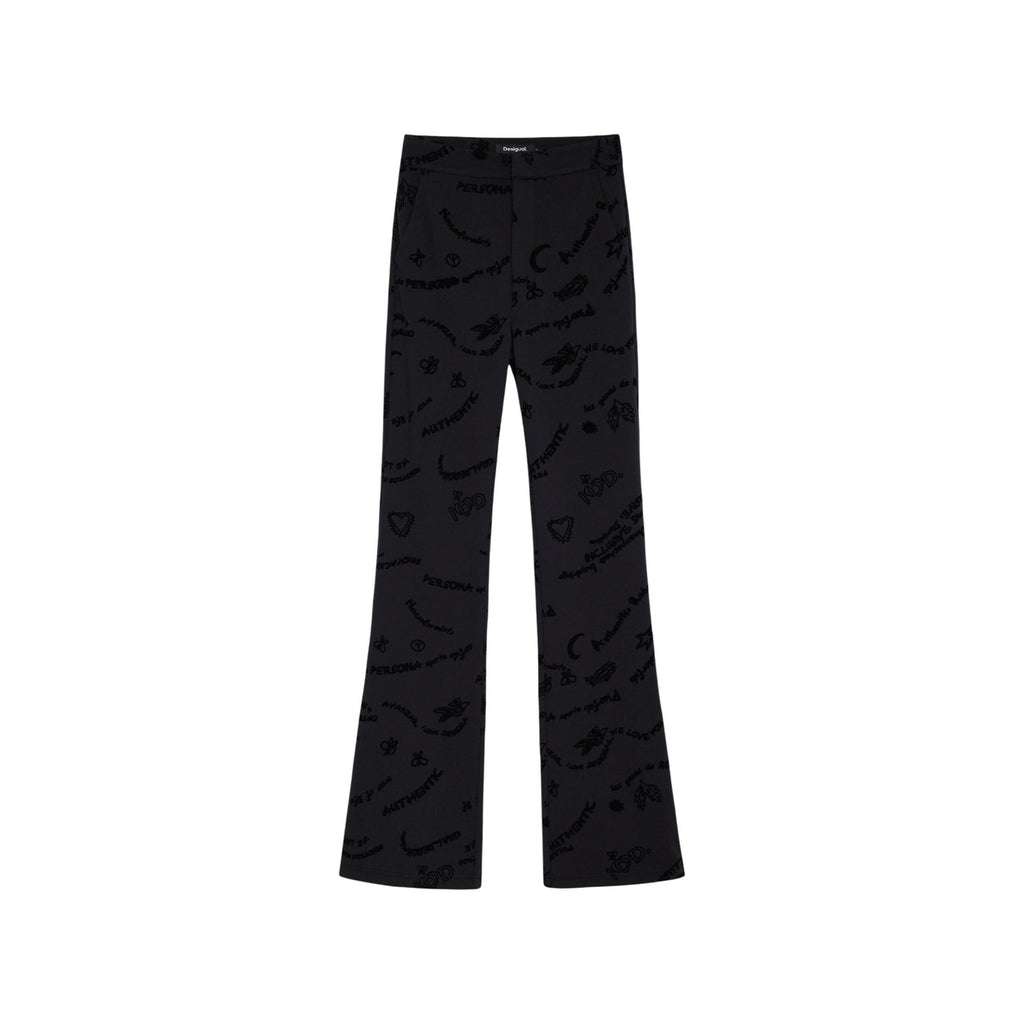 Desigual — Pantalon Michelle noir femme — vue 3