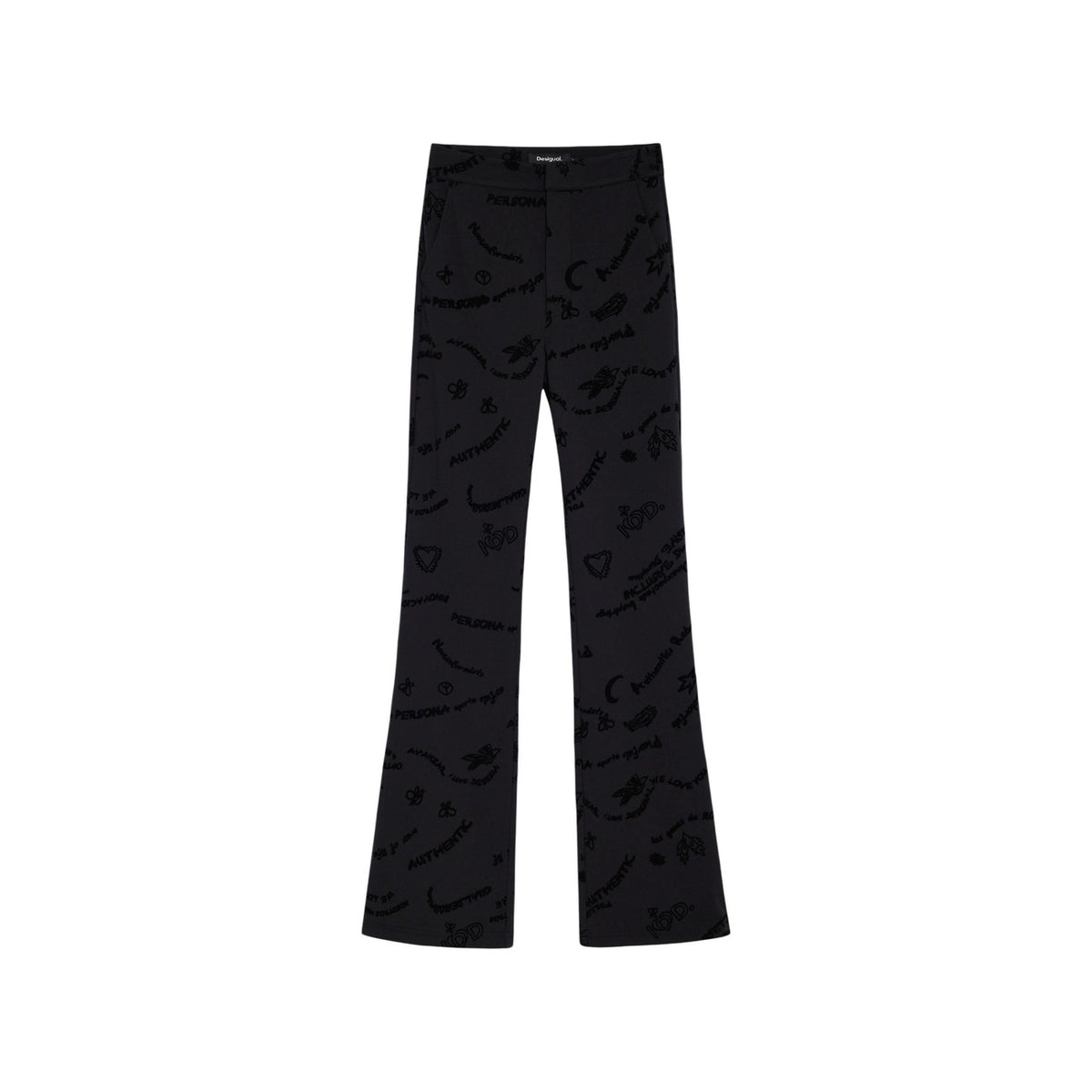 Desigual — Pantalon Michelle noir femme — vue 3