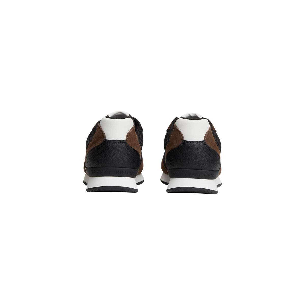 Tommy Hilfiger — Baskets marron homme — vue 4