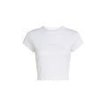 Calvin Klein Jeans — T-shirt blanc stretch 95 % coton femme
