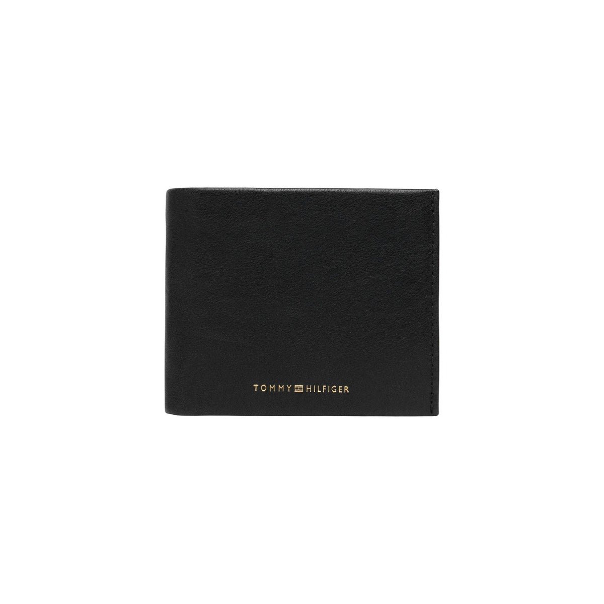 Tommy Hilfiger — Schwarze Seasonal Herren-Geldbörse mit Münzfach