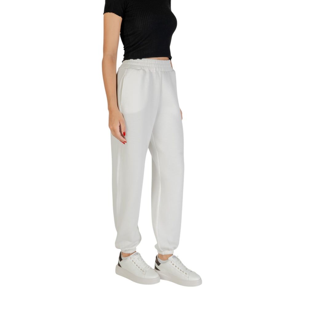 Guess Active — Damen-Jogginghose Cecilia Scuba weiß — Ansicht 4