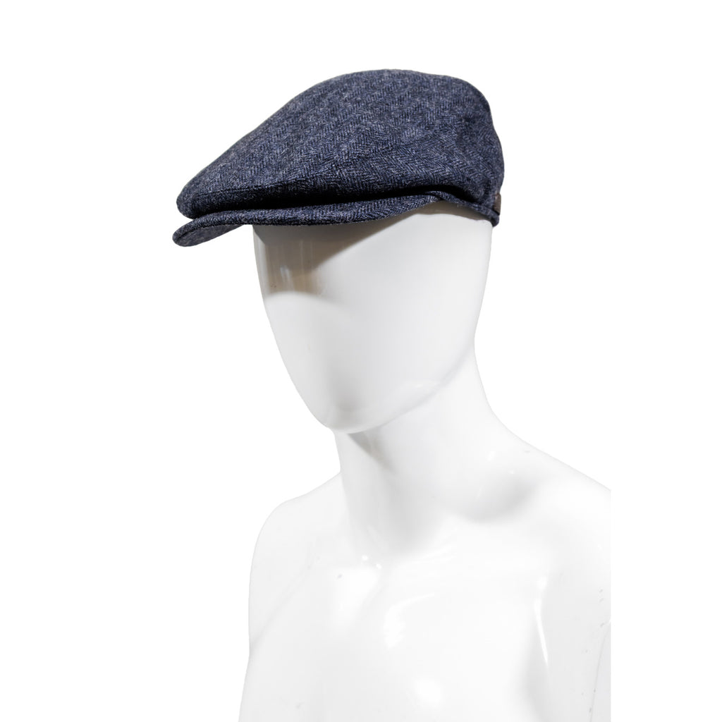 Barbour — Casquette plate Barlow bleue homme — vue 5