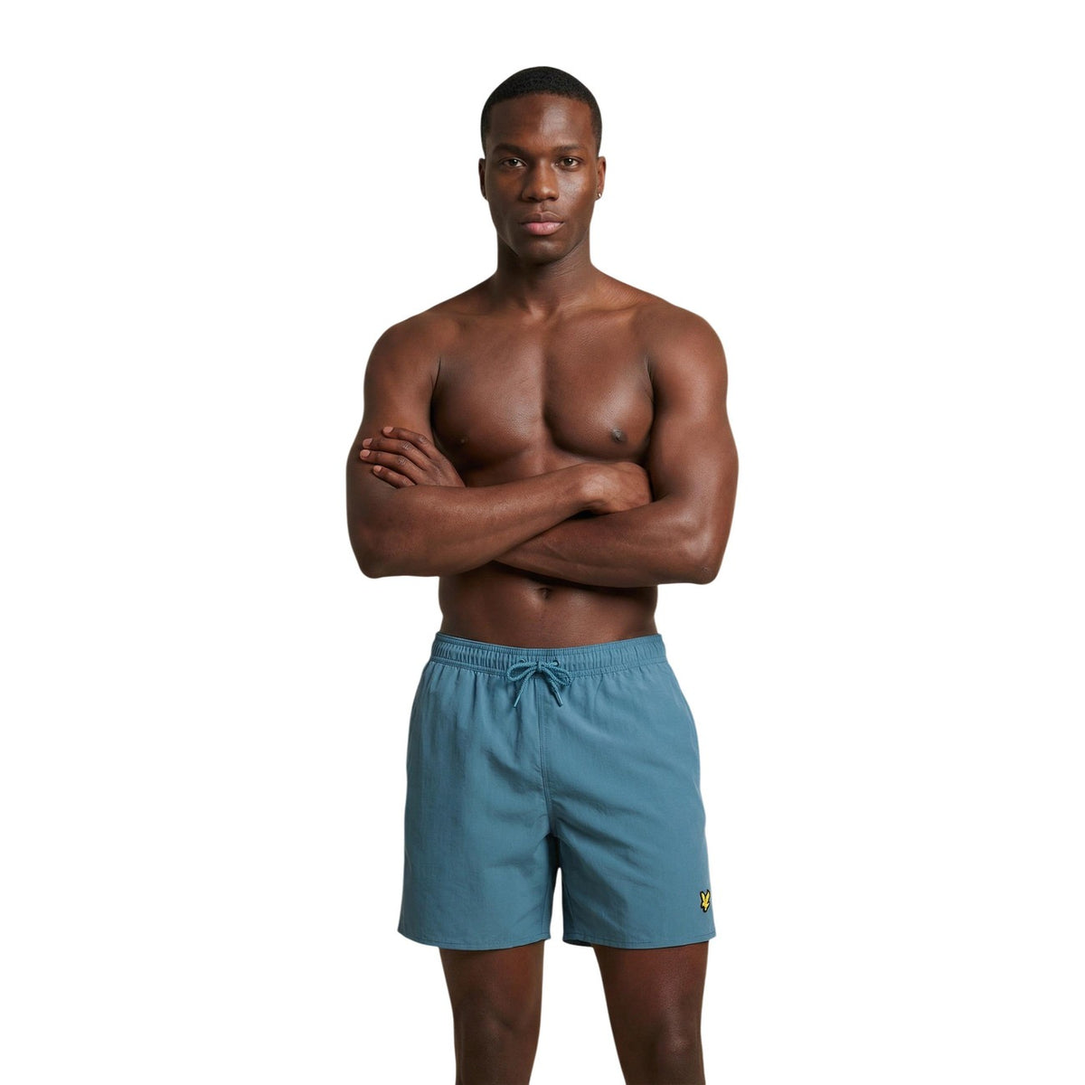 Lyle & Scott — Men's light blue swim shorts